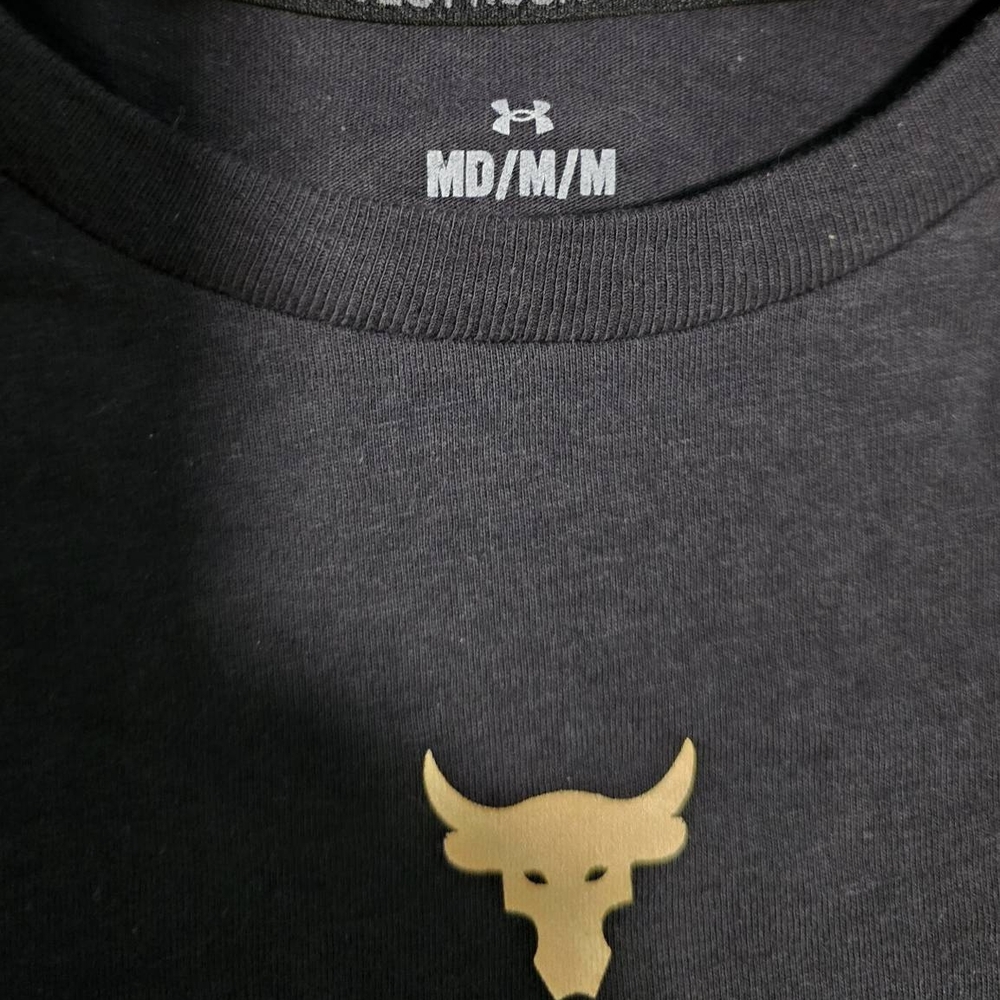 Under Armour Black Short Sleeve Tee Iron Paradise - Picture 5 of 5